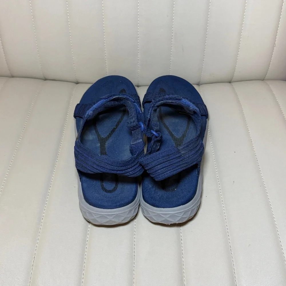 Teva Mens Navy Blue Active Sandals with Hook-and-Loop Straps